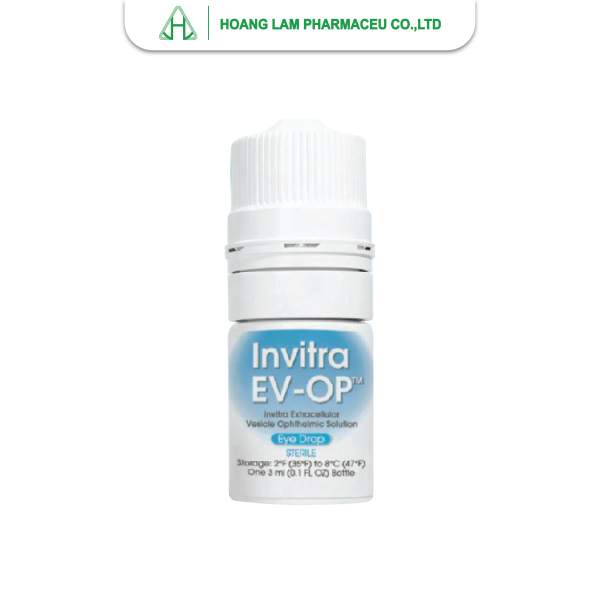 Túi ngoại bào dạng dung dịch nhỏ mắt - Invitrx EV-OP Invitrx Extracellular Vesicle Ophthalmic Solution