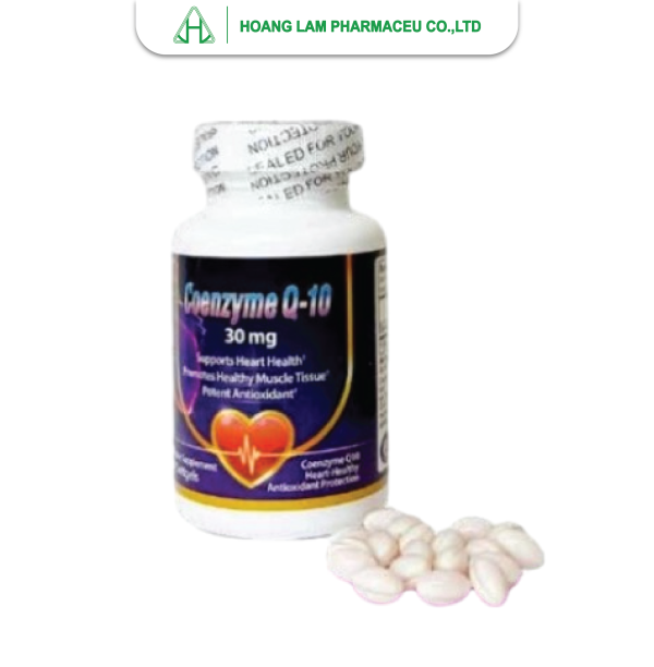 Viên uống hỗ trợ tế bào cơ tim hô hấp, giảm nguy cơ tai biến tim mạch - COENZYME Q-10